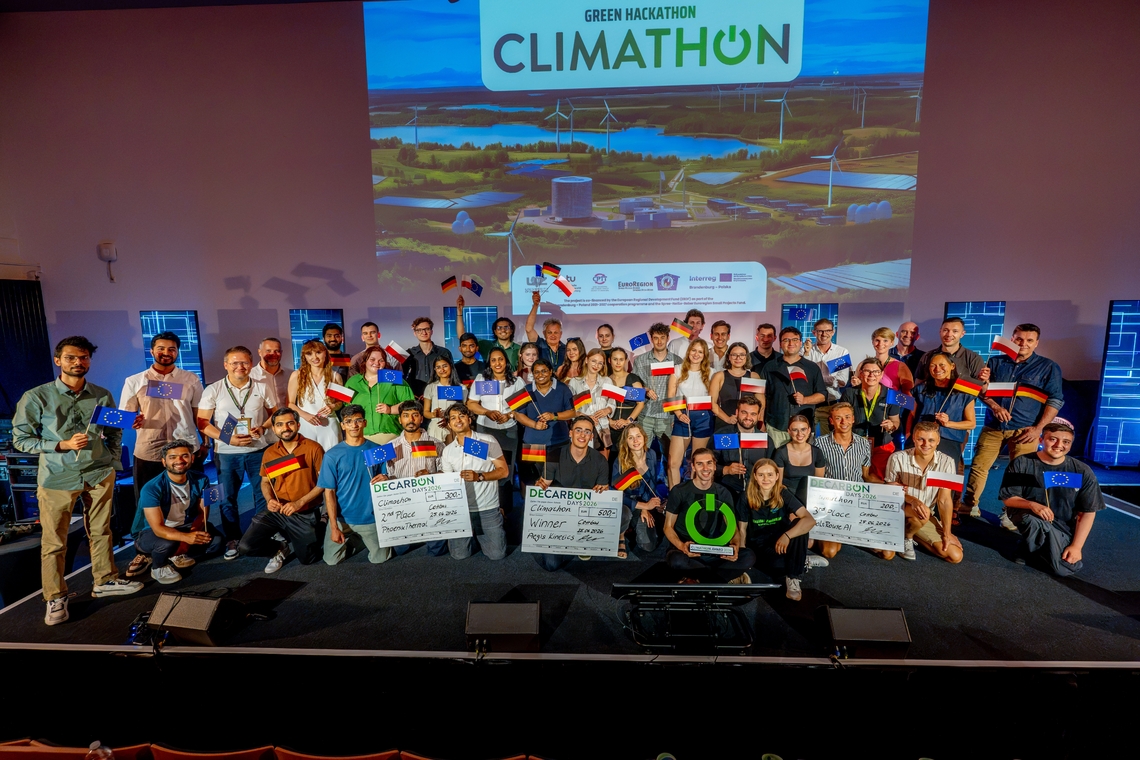 Grüne Ideen, starke Pitches: Das war der Deutsch-Polnische Climathon 2026