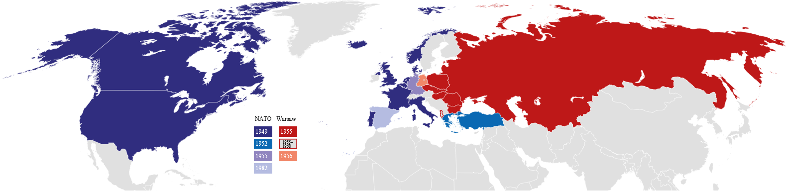 NATO vs. Warsaw